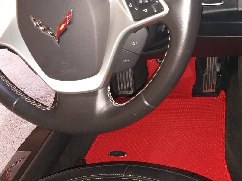 thảm lót sàn ô tô cao cấp Chevrolet Corvette C7 ghế lái