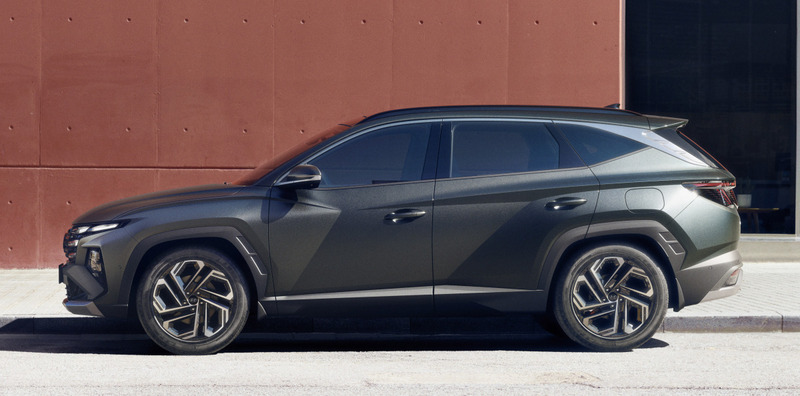 Hyundai Tucson 2024 sở hữu chiều dài xe ấn tượng 
