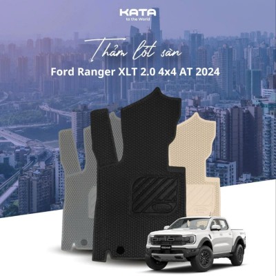 Thảm Lót Sàn Ô Tô Ford Ranger XLT 2.0 4x4 AT 2024