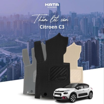 Thảm lót chân ô tô Citroen C3