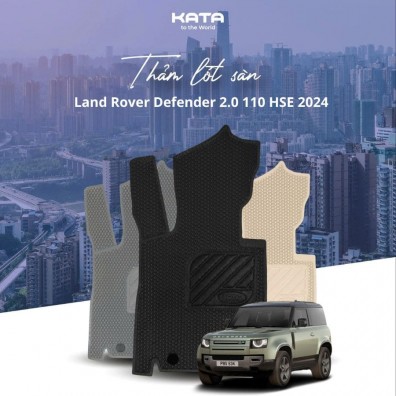 Thảm Lót Sàn Ô Tô Land Rover Defender 110 2025
