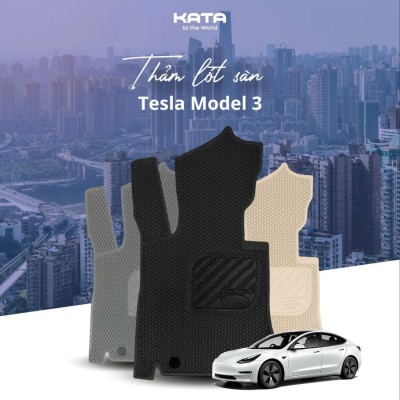 Thảm Lót Sàn Ô Tô Tesla Model 3