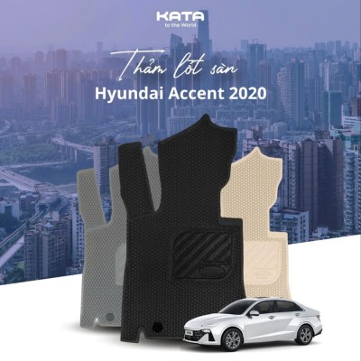 Thảm lót sàn ô tô Hyundai Accent 2020