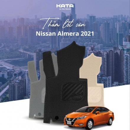 Thảm lót sàn ô tô Nissan Almera 2021 (Sunny)