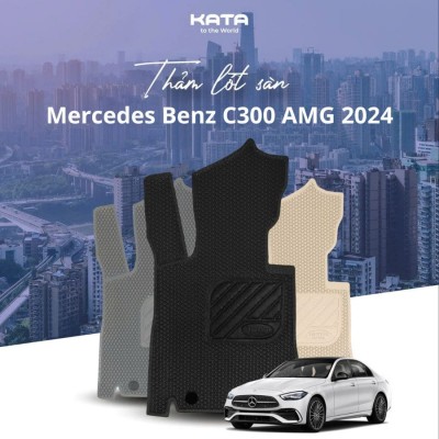 Thảm Lót Sàn Ô Tô Mercedes Benz C300 AMG 2024