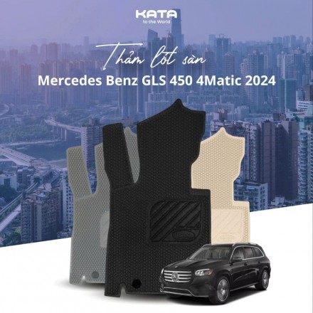 Thảm Lót Sàn Ô Tô Mercedes Benz GLS 450 4Matic 2024