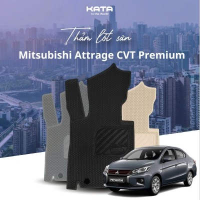 Thảm Lót Sàn Ô Tô Mitsubishi Attrage CVT Premium 2024