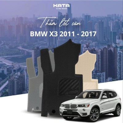 Thảm lót sàn ô tô BMW X3 2011 - 2017