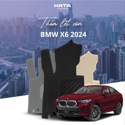 Thảm Lót Sàn Ô Tô BMW X6 2024 