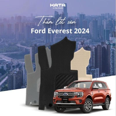 Thảm Lót Sàn Ô Tô Ford Everest 2024