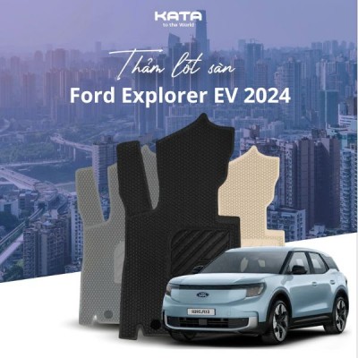 Thảm Lót Sàn Ô Tô Ford Explorer EV 2024