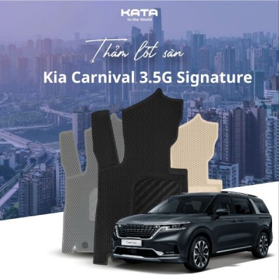 Thảm Lót Sàn Ô Tô Kia Carnival 3.5G Signature 2024