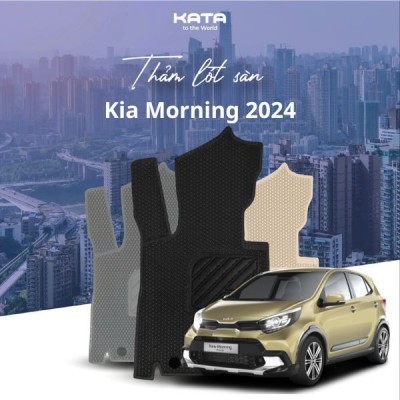 Thảm Lót Sàn Ô Tô Kia Morning 2024 