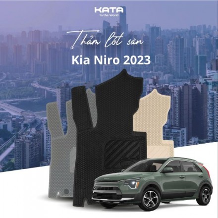Thảm Lót Sàn Ô Tô Kia Niro 2023