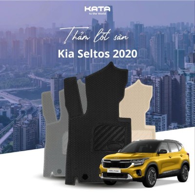 Thảm lót sàn ô tô cao cấp Kia Seltos 2020