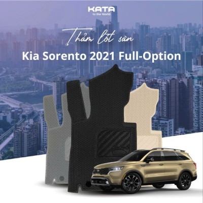 Thảm lót sàn ô tô Kia Sorento 2021 Full-Option