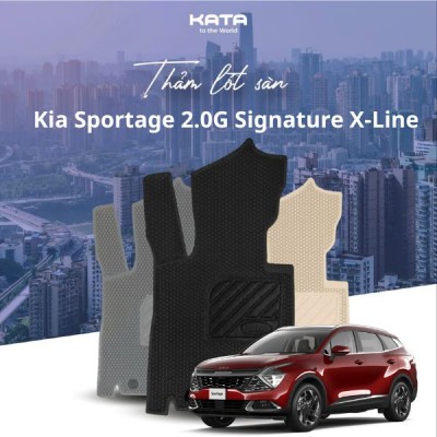  Thảm Lót Sàn Ô Tô Kia Sportage 2.0G Signature X-Line 2024 