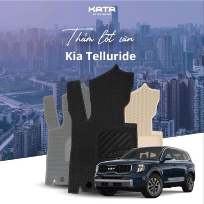  Thảm lót sàn ô tô Kia Telluride 