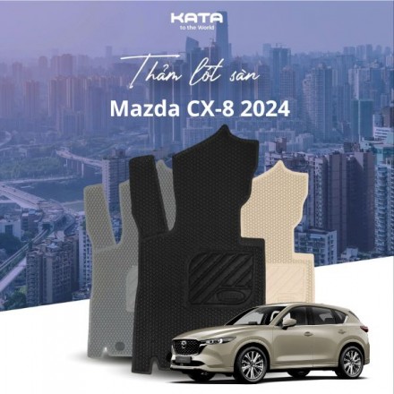 Thảm Lót Sàn Ô Tô Mazda CX-8 2024