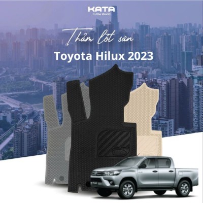 Thảm Lót Sàn Ô Tô Toyota Hilux 2023 