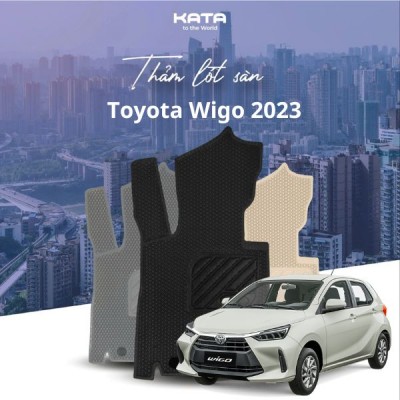 Thảm Lót Sàn Ô Tô Toyota Wigo 2023