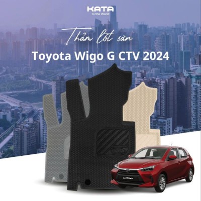 Thảm Lót Sàn Ô Tô Toyota Wigo G CVT 2024