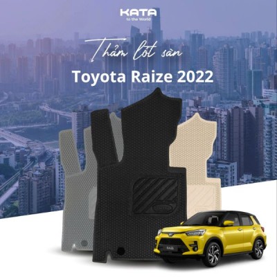 Thảm Lót Sàn Ô Tô Toyota Raize 2022