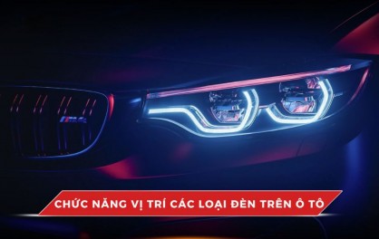 Tìm Hiểu Chi Tiết Về Chức Năng Vị Trí Các Loại Đèn Trên Ô Tô