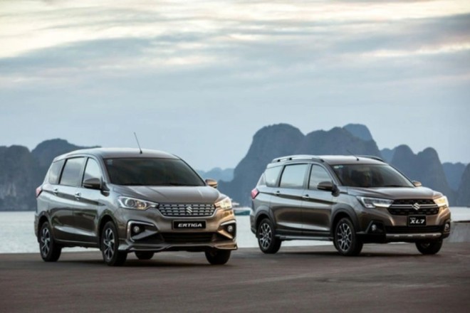 So Sánh Suzuki XL7 Và Suzuki Ertiga Hybrid