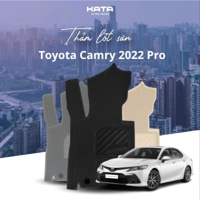 Thảm lót sàn ô tô Toyota Camry 2022 - Phiên bản Pro