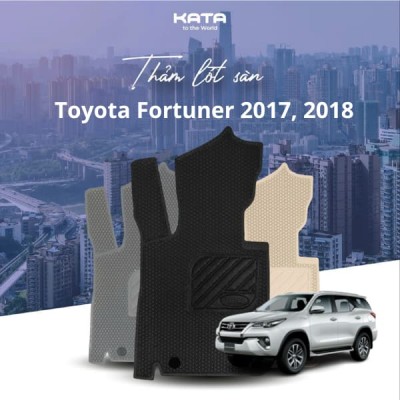 Thảm lót sàn ô tô Toyota Fortuner 2017, 2018