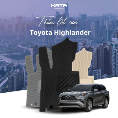 Thảm lót sàn ô tô Toyota Highlander