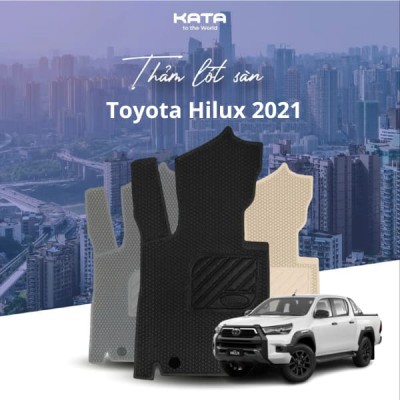 Thảm lót sàn ô tô Toyota Hilux 2021