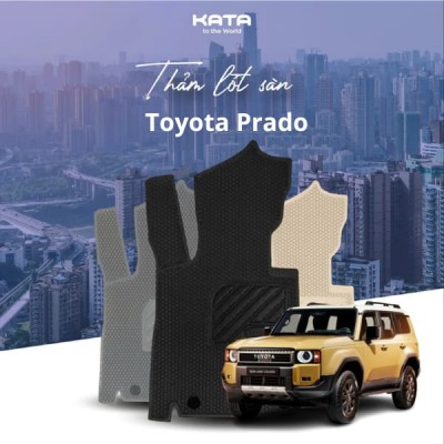 Thảm lót sàn ô tô cao cấp Toyota Prado