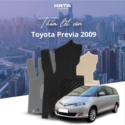 Thảm lót sàn ô tô Toyota Previa 2009 