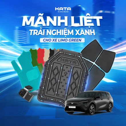 Combo Mãnh Liệt Trải Nghiệm Xanh cho xe Vinfast Limo Green