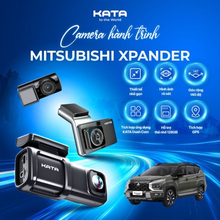 Lắp Camera Hành Trình KATA Cho Ô Tô Mitsubishi Xpander
