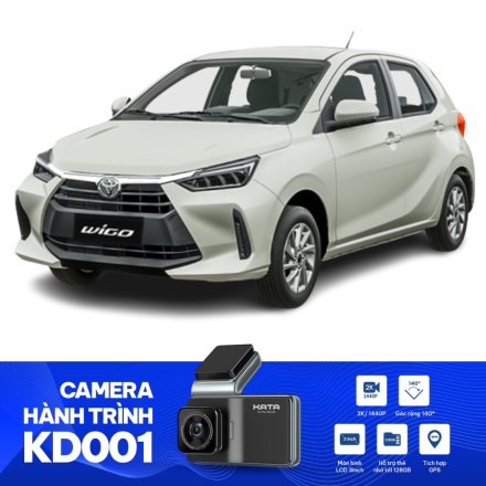 Lựa Chọn Camera Hành Trình Cho Xe Toyota Wigo 2023 