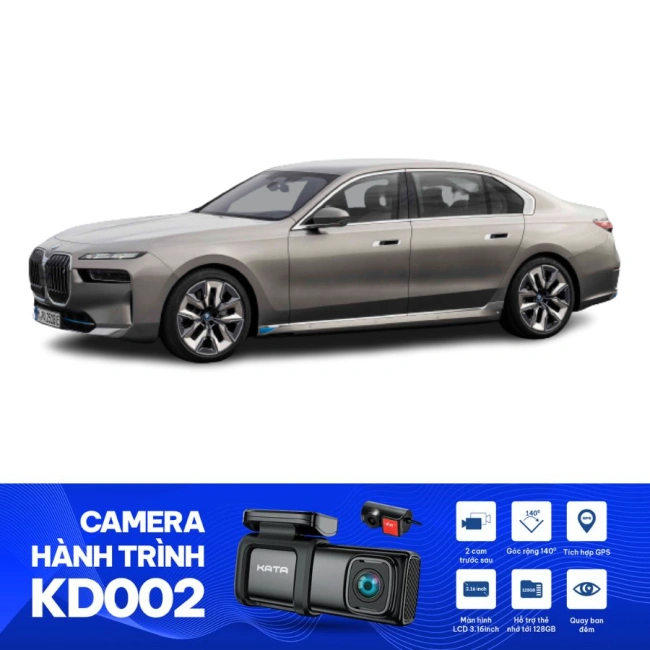 Lý Do Nên Trang Bị Camera Hành Trình KATA KD002 Cho BMW 7 Series 2023