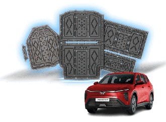 Tấm Ốp Pin Xe Vinfast Limo Green KATA