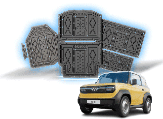 Tấm Ốp Bảo Vệ Pin Vinfast VF3 Chính Hãng