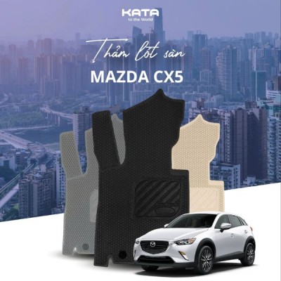 Thảm lót sàn ô tô Mazda CX5 - Phiên bản PRO