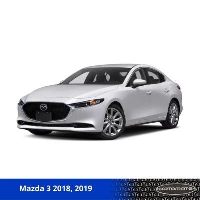 Thảm lót sàn ô tô Mazda 3 2018, 2019