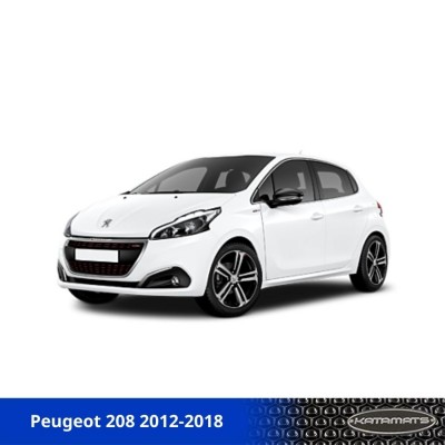 Thảm lót sàn ô tô Peugeot 208 2012-2018 