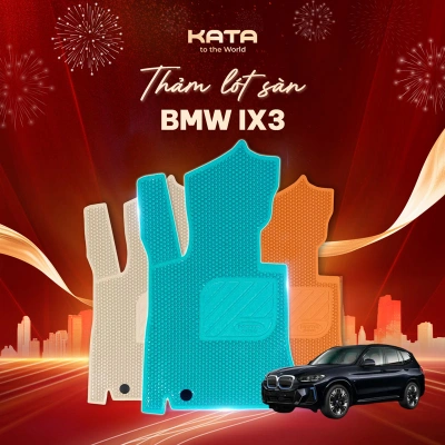 Thảm Lót Sàn BMW iX3 SUV Bền Đẹp Từ KATA