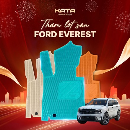 Thảm Lót Sàn Xe Ford Everest 2015-2025