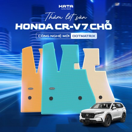 Thảm Lót Sàn Ô tô Honda CR-V 7 chỗ 2018-2026