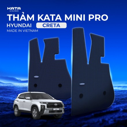 Thảm Lót Sàn Ô Tô KATA Cho Xe Hyundai Creta 2022-2025
