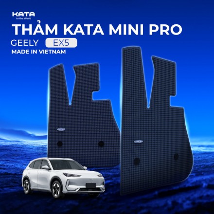 Thảm lót sàn xe Geely EX5 bền đẹp, chuẩn form, chính hãng KATA