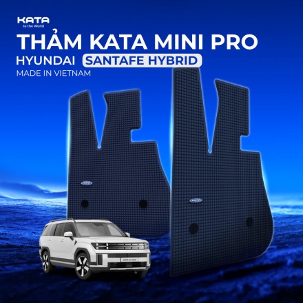 Thảm Lót Sàn Ô Tô KATA Dùng Cho Xe Hyundai SantaFe Hybrid
